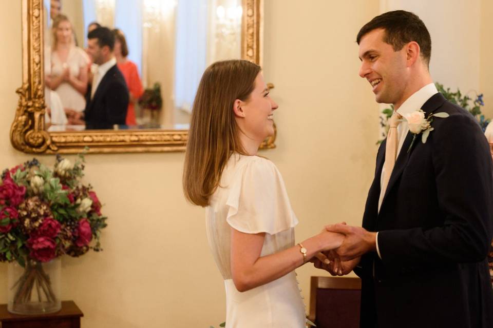 Ceremony portrait