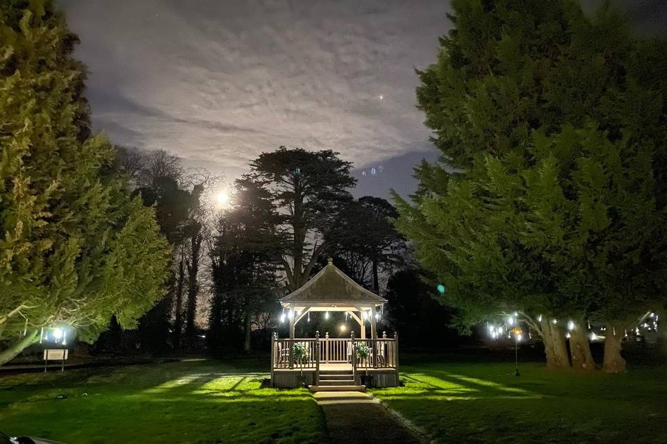 Gazebo outside