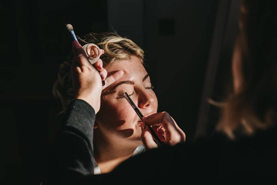 Bridal makeup