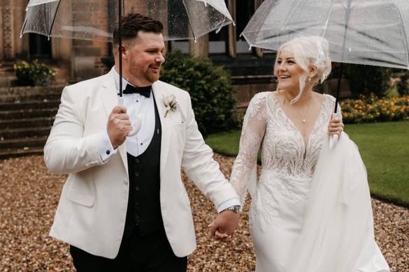 Wedding in the rain ❤️