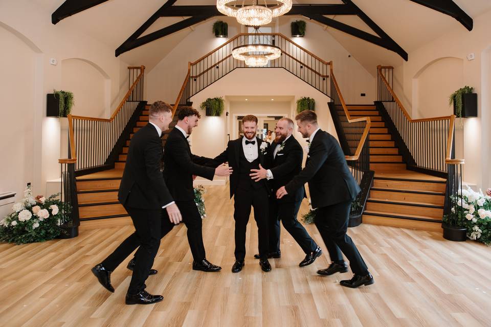 Real wedding (black tie)