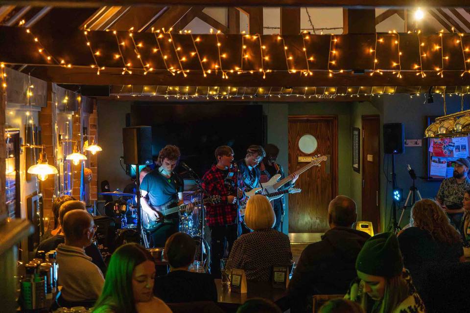 The band live