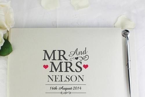 Personalised Guest Book