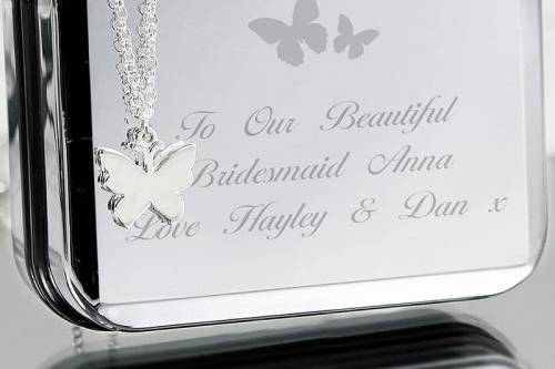 Silver Butterfly Necklace