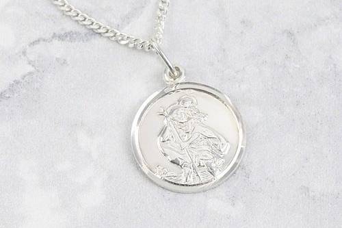 Silver St Christopher