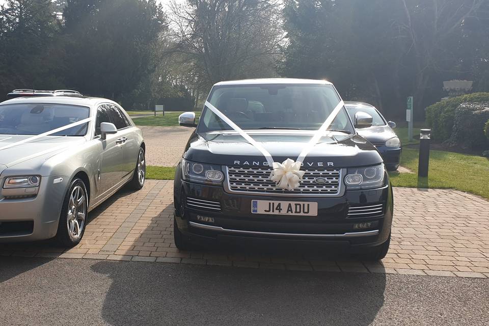 Bentley and Range Rover