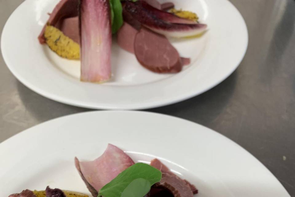 Smoked Duck salad