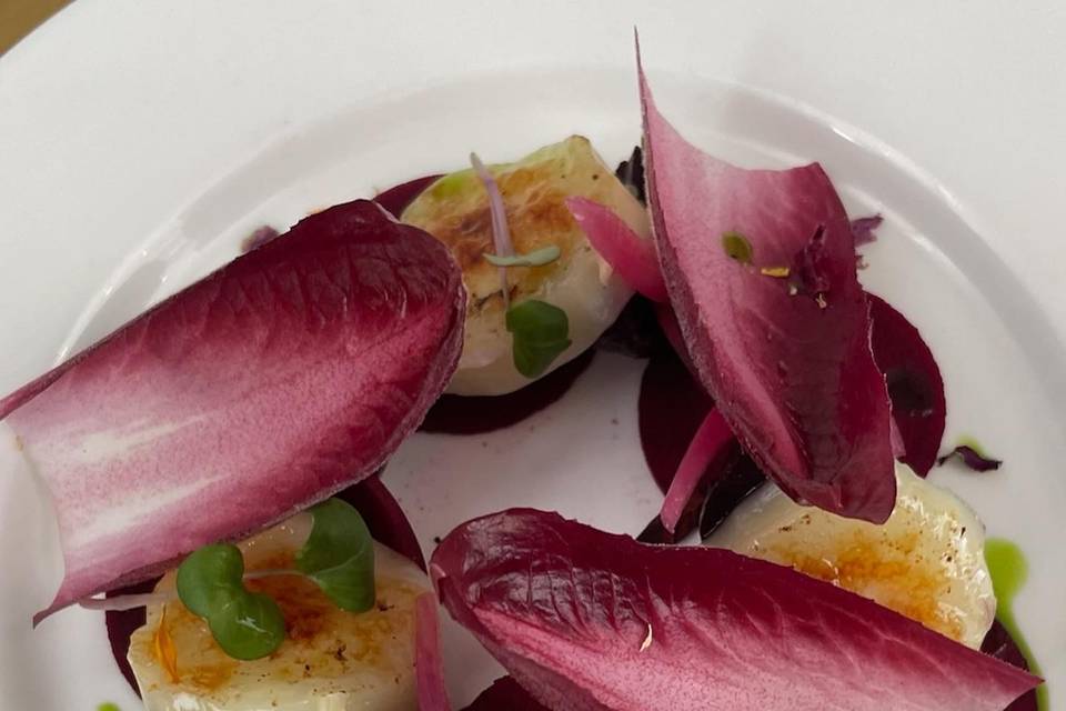 Goat's cheese & beetroot
