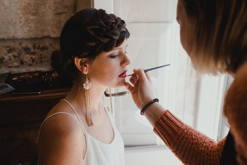 Puglia wedding makeup