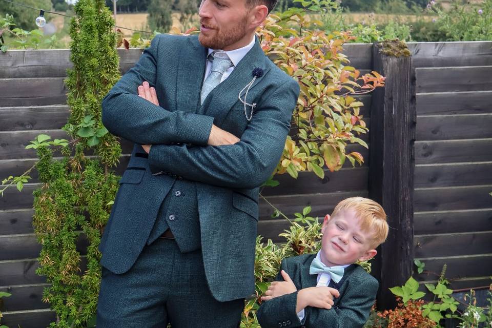 Dad & mini me