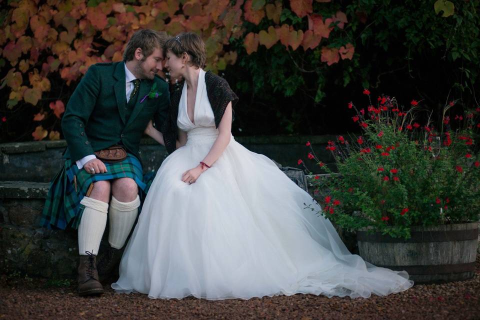 In autumnal colours