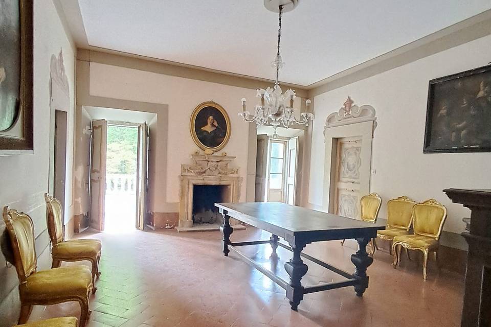 The villa