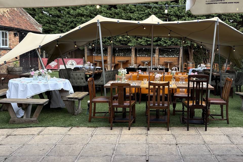 Stretch tents available