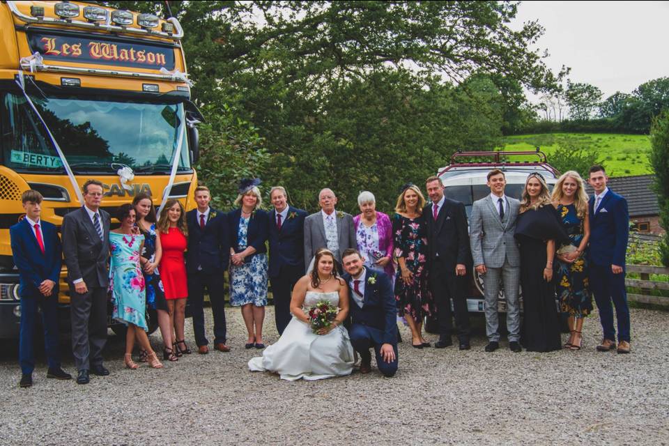 Two families now one