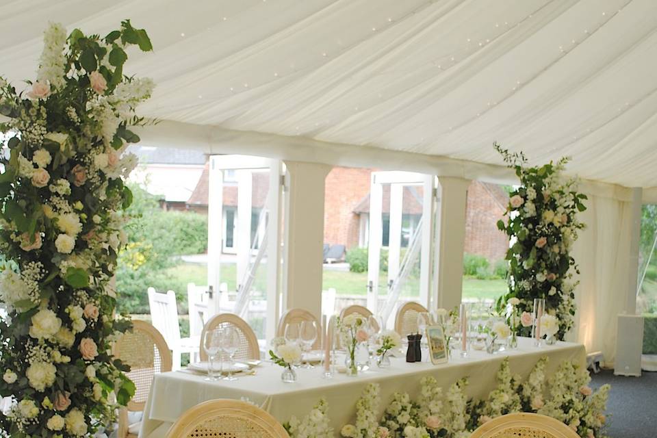 Top table