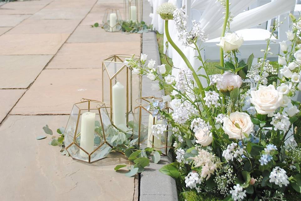 Outdoor ceremony