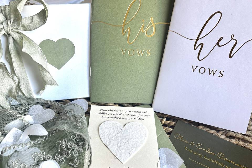 Complimentary Vow Package
