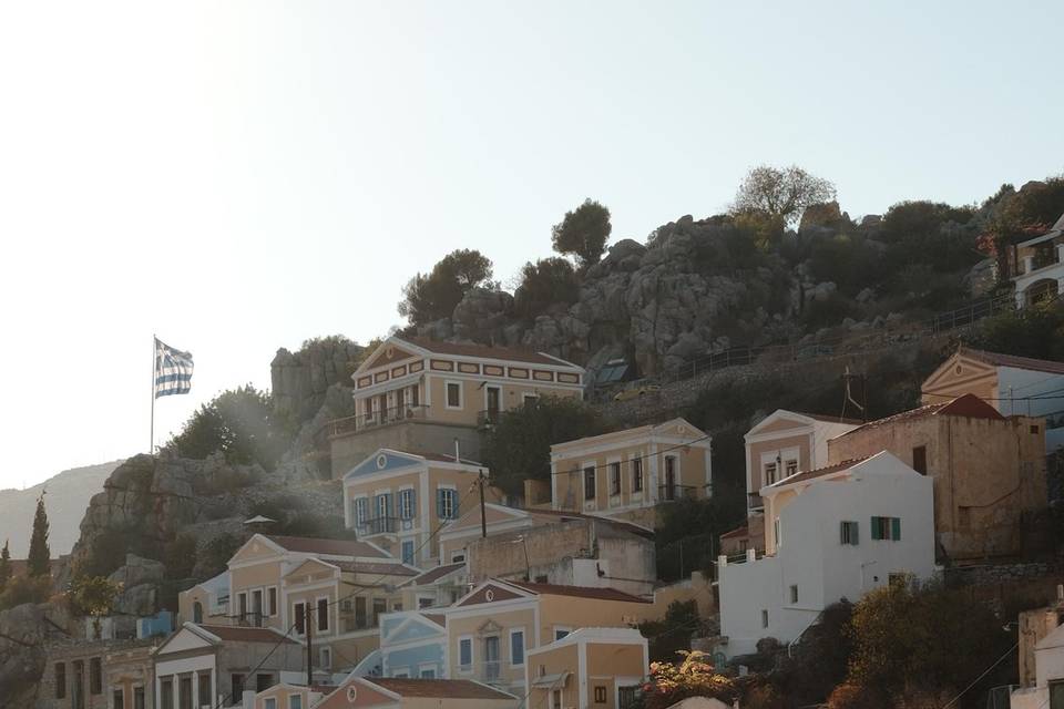 Greek Wedding Symi Island