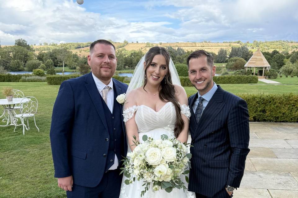 Yorkshire wedding barn