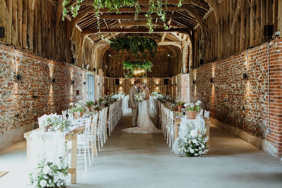 Rustic floral wedding