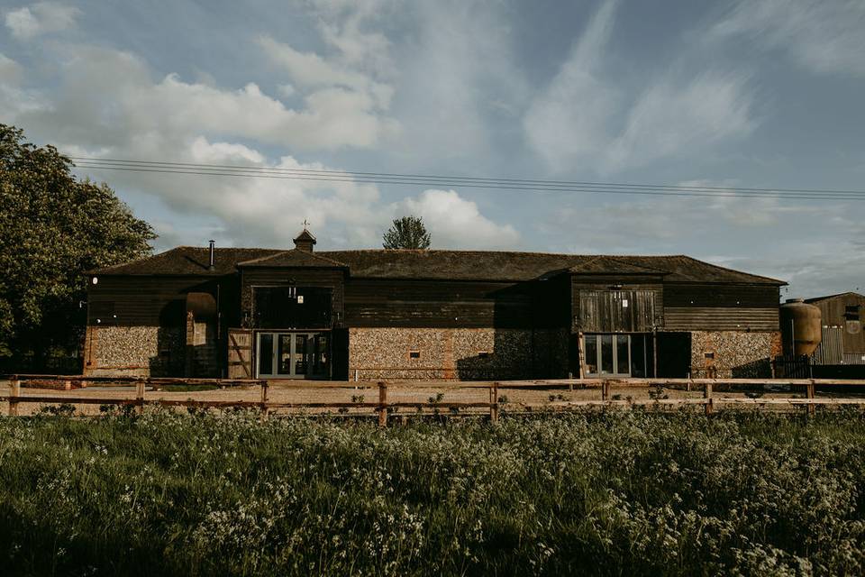 The Wedding Barn at Old Hall