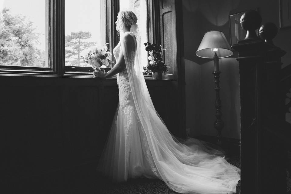 Wedding day celebration