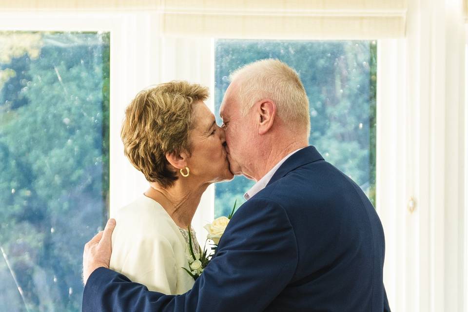 Wedding day celebration