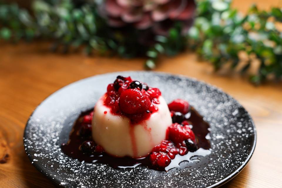 Almond Milk Panna Cotta