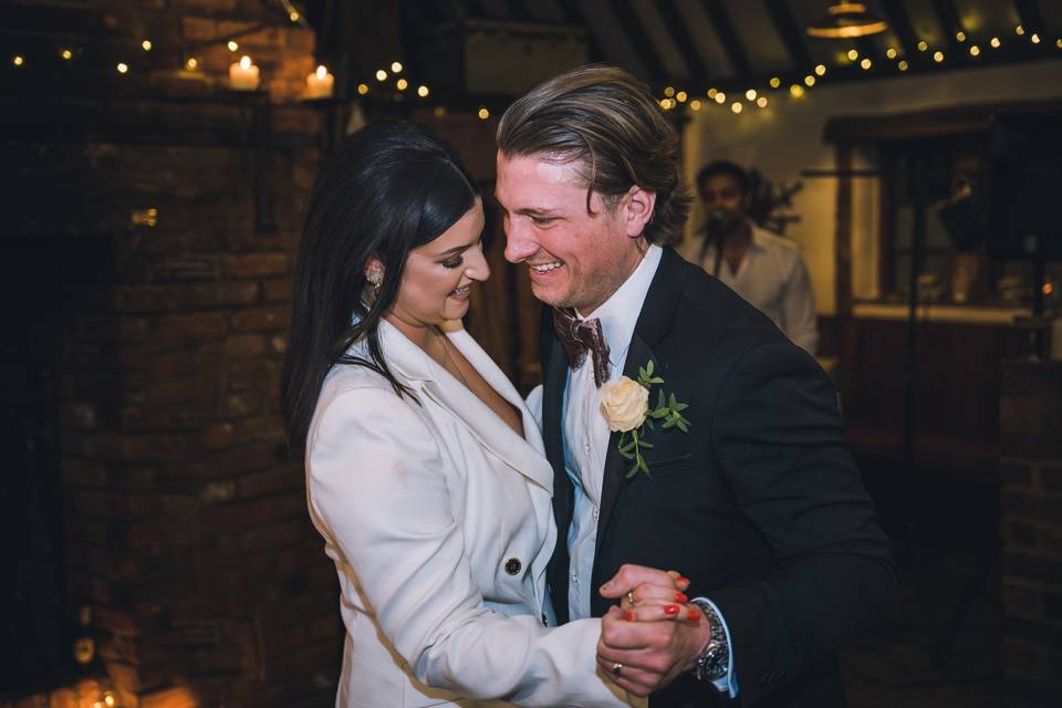 Wedding day celebration