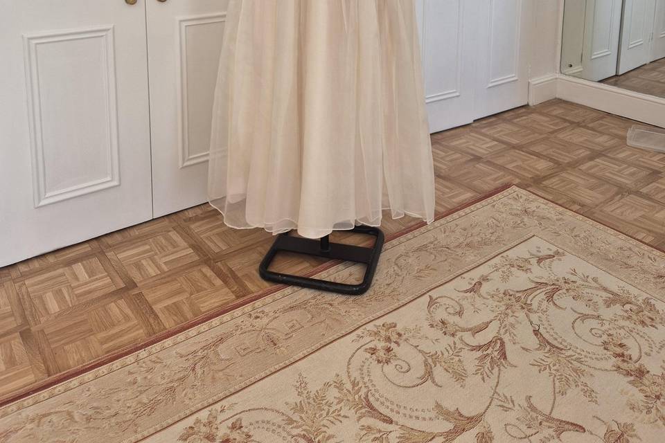 Basque bodice & Thai Silk