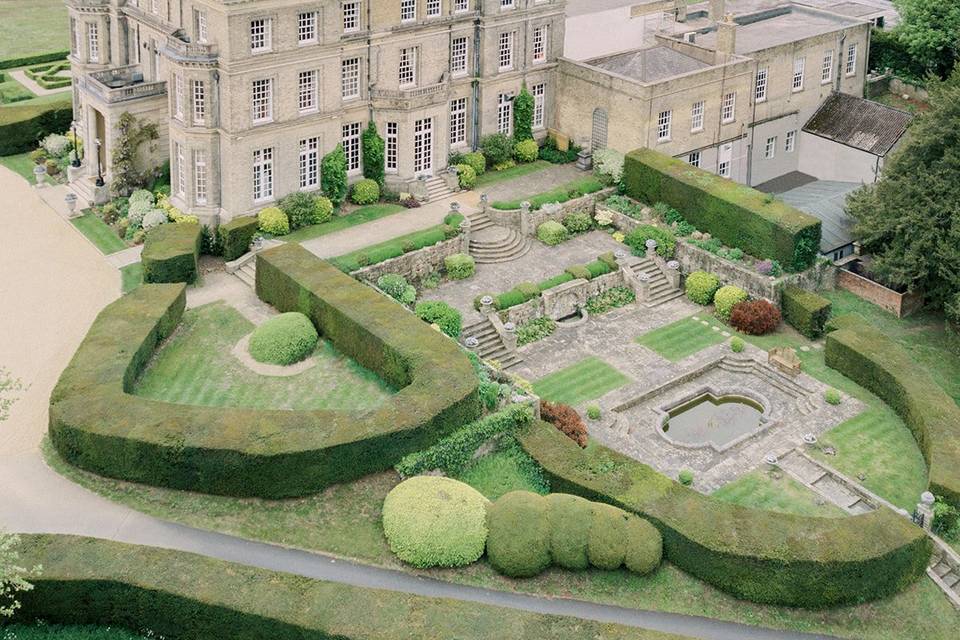 Hedsor House, Aerial View