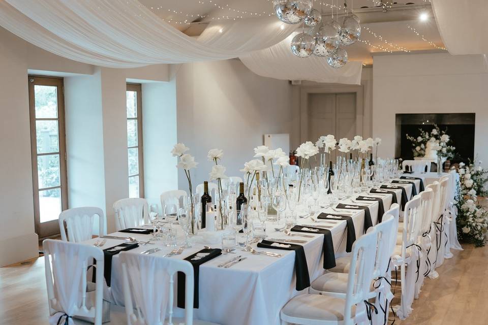 Intimate Dining Set up