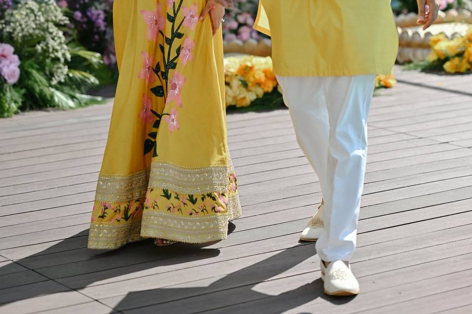 Indian wedding- haldi