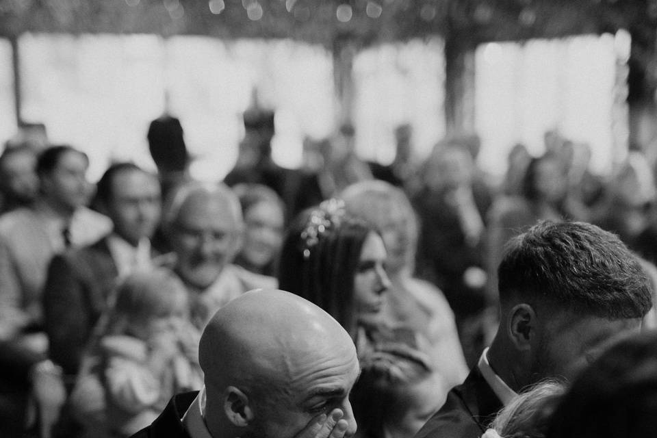 Winter wedding celebrant
