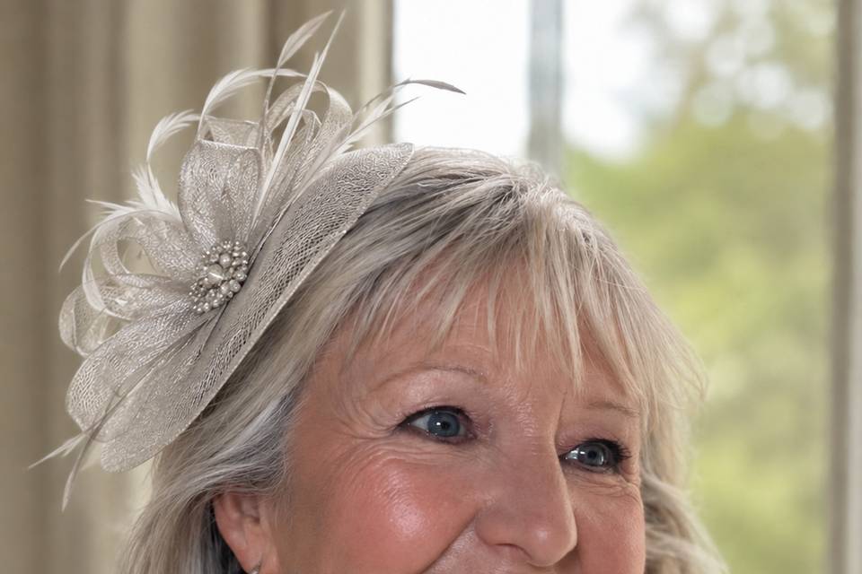 Elegant mother of the bride.