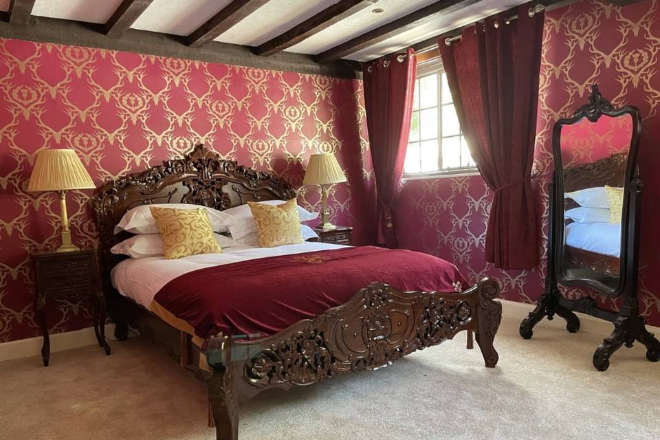 'the highland fling' bedroom