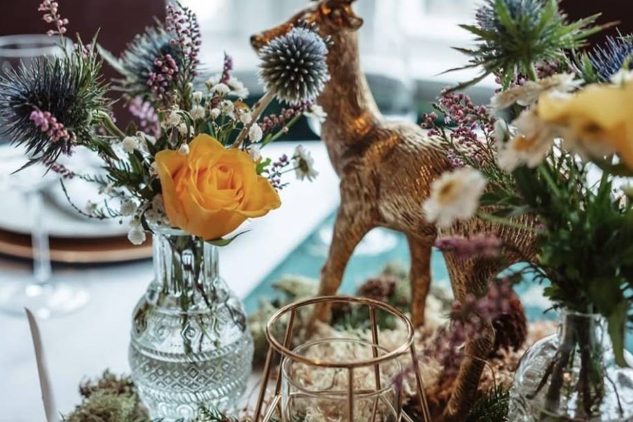 Classic Wedding Table Décor