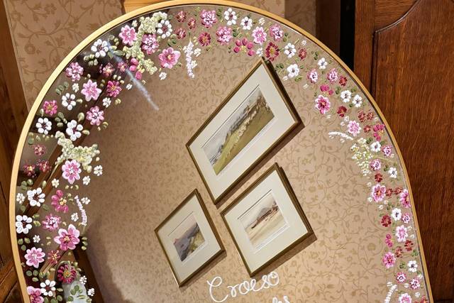 Custom Welcome Mirror