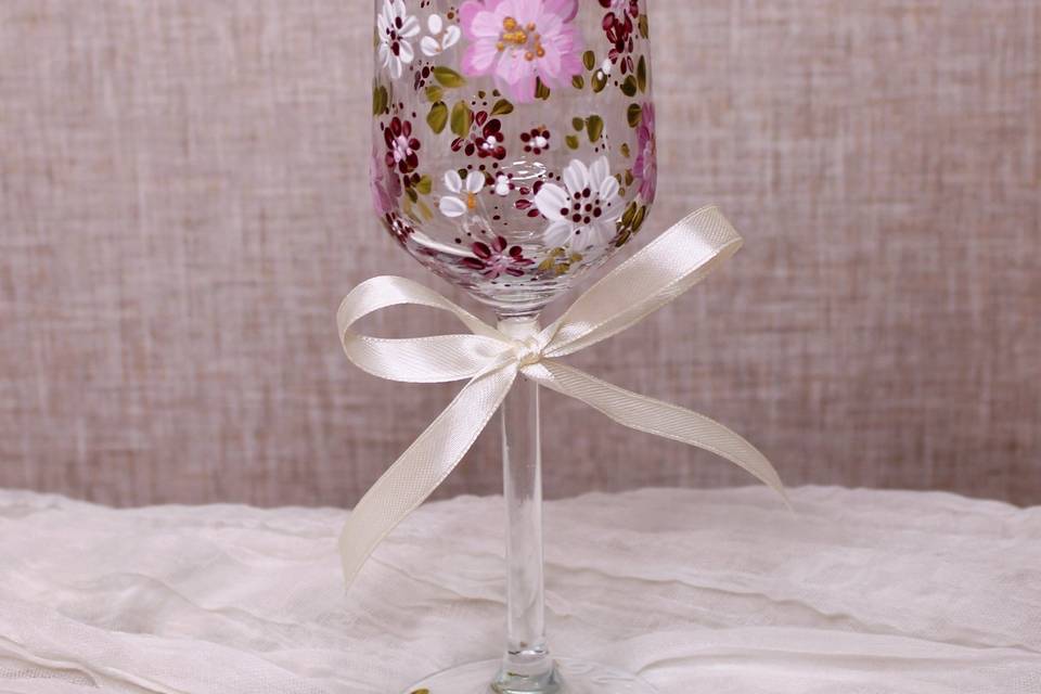 Customised Champagne Flutes