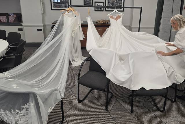 Steaming your dress