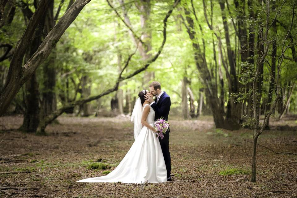 Woodland wedding