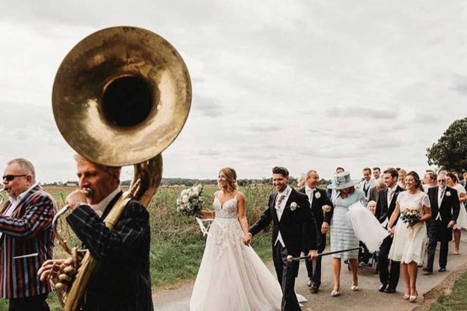 Marching band, barnston lodge