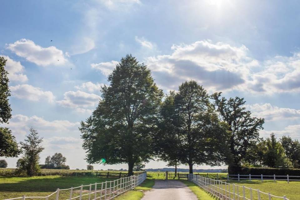 Driveway at Barnston