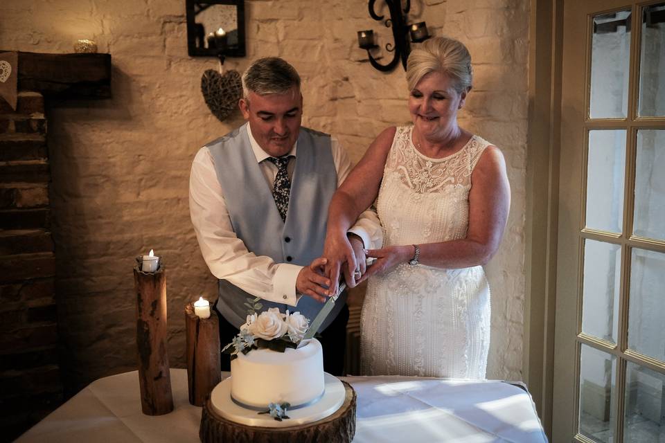 Cutting of the cake