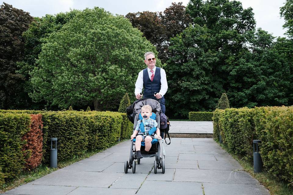 Walking with pushchair