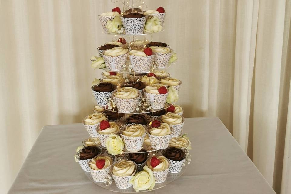 Cupcake tower