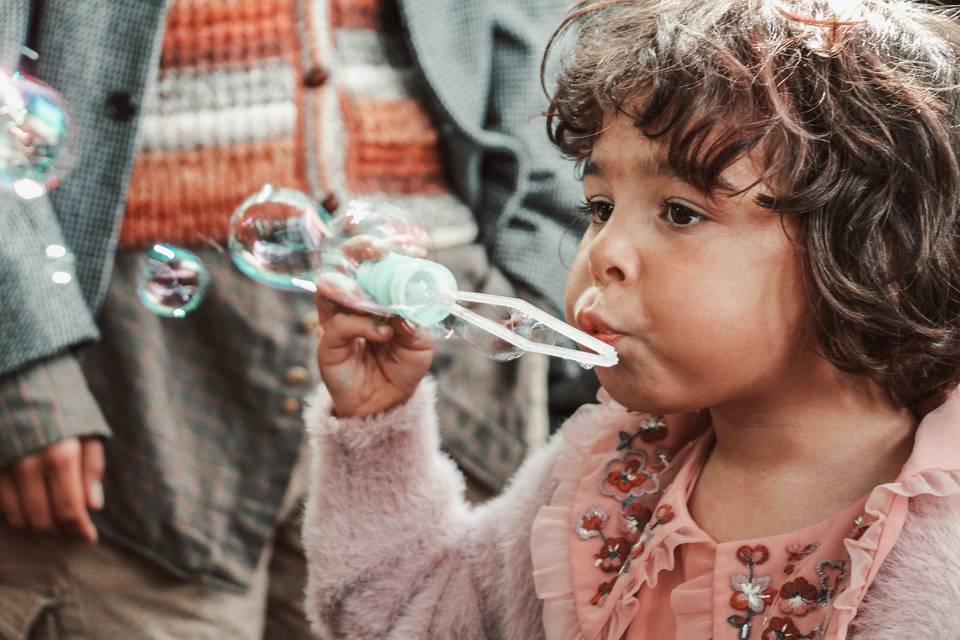 Playing with bubbles