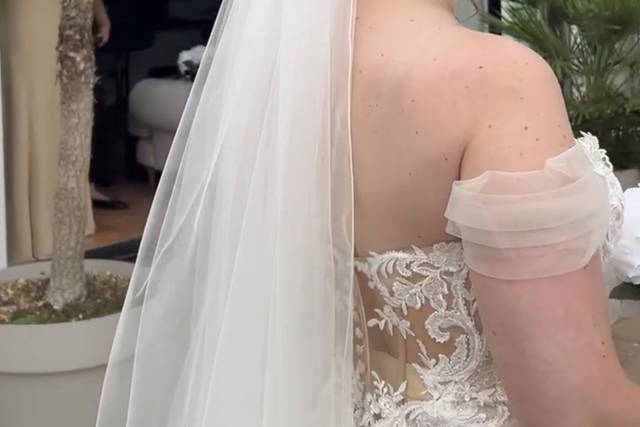 Bridal bun