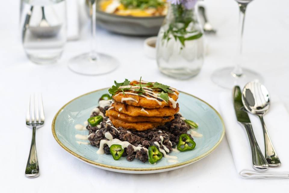 Sweet potato cakes
