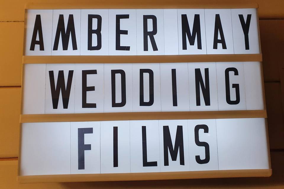Amber May Wedding Films